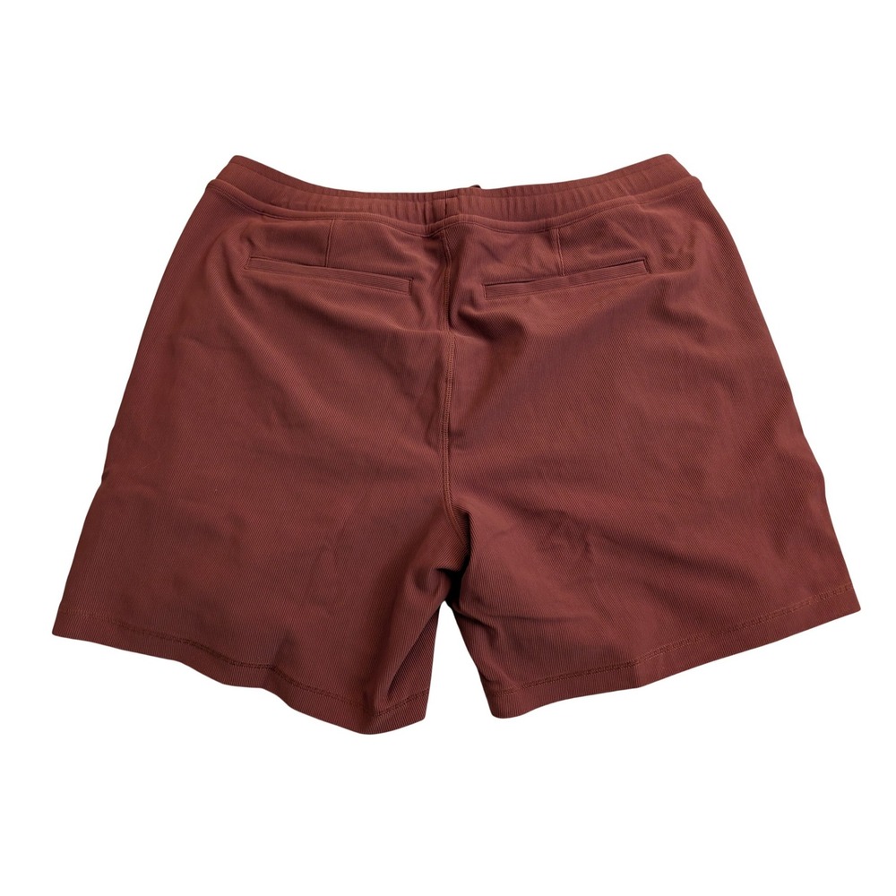 Rhone Chelsea Performance Cord Short Cinnamon Brown L Mens Large 7" New athletic - Picture 6 of 6